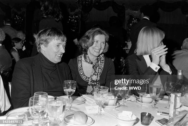 Oskar Werner and Antje Weisgerber attend the New York City premiere of "Voyage of the Damned," including a benefit dinner at the St. Regis Hotel, on...