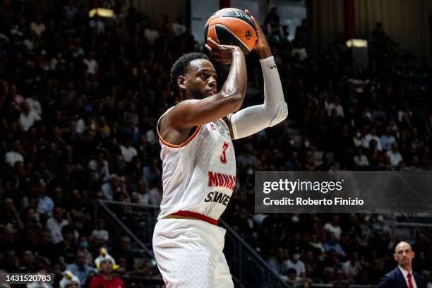 Jordan Loyd of AS Monaco during the 2022/2023 Turkish Airlines EuroLeague Regular Season Round 1 match between Virtus Segafredo Bologna and AS Monaco...