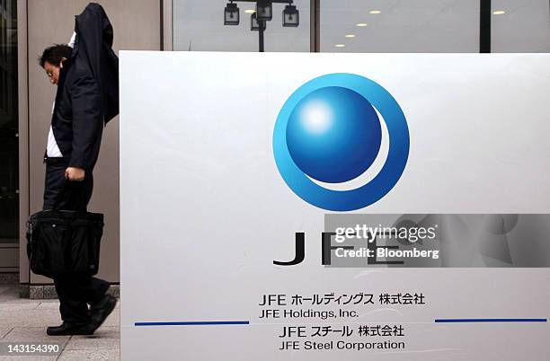 Jfe Sign 75 Jfe Steel Photos & High Res Pictures - Getty Images