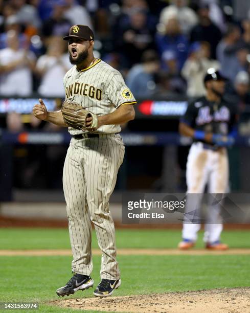 Luis Garcia of the San Diego Padres looks on after being taken out of  News Photo - Getty Images