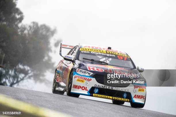 Shane van Gisbergen driver of the Red Bull Ampol Holden Commodore ZB during practice for the Bathurst 1000, which is race 30 of 2022 Supercars...