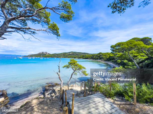 porquerolles island - porquerolles island stock pictures, royalty-free photos & images