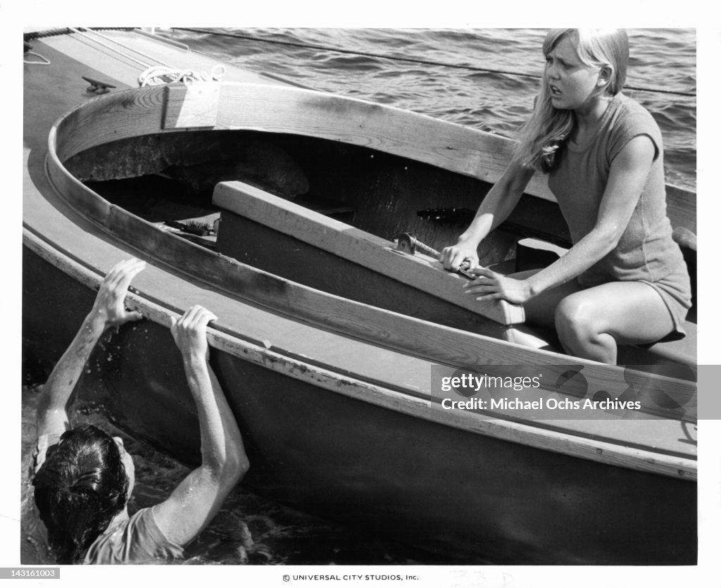 Mark Gruner And Ann Dusenberry In 'Jaws 2'