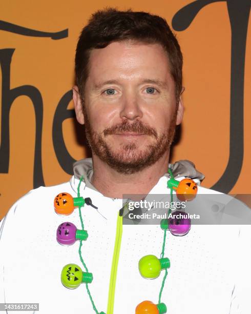 Actor Kevin Connolly attends the Nights Of The Jack: An Immersive Halloween Experience at King Gillette Ranch on October 07, 2022 in Calabasas,...