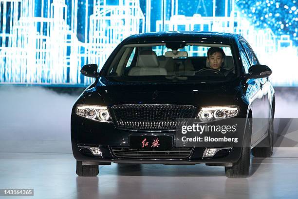 Faw Auto 15 China Faw Launches Revived Red Flag Sedan Stock Photos, High-Res ...