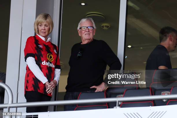 American businessman, Bill Foley looks on prior to the Premier League match between AFC Bournemouth and Leicester City at Vitality Stadium on October...