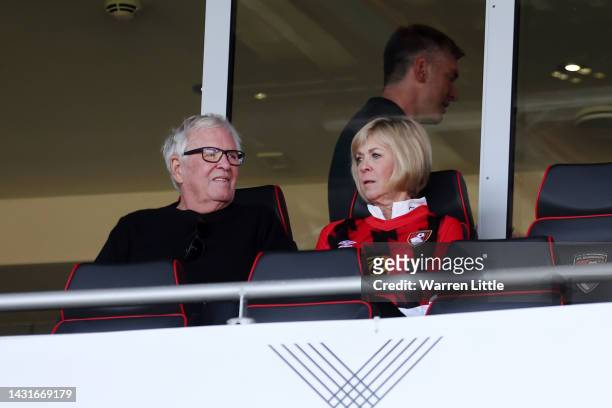 American businessman, Bill Foley looks on prior to the Premier League match between AFC Bournemouth and Leicester City at Vitality Stadium on October...