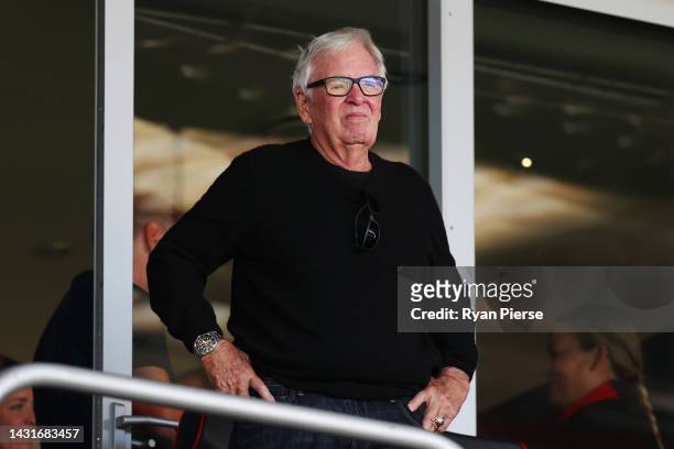 American businessman, Bill Foley looks on prior to the Premier League match between AFC Bournemouth and Leicester City at Vitality Stadium on October...