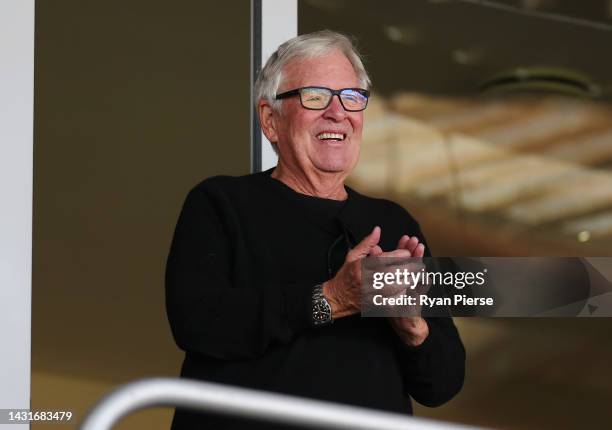 American businessman, Bill Foley looks on prior to the Premier League match between AFC Bournemouth and Leicester City at Vitality Stadium on October...