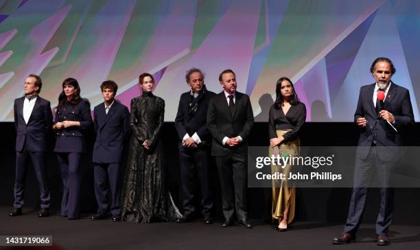 Daniel Giménez Cacho, Griselda Siciliani, Iker Sanchez Solano, Ximena Lamadrid, Darius Khondji, producers Stacey Perskie Kaniss, Karia Luna Cantu and...