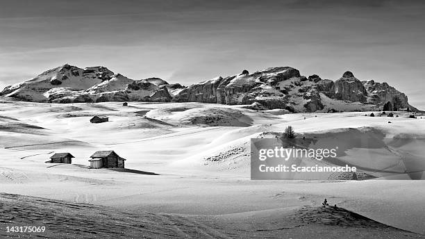 alta badia, dolomites, italian alps - badia stock pictures, royalty-free photos & images