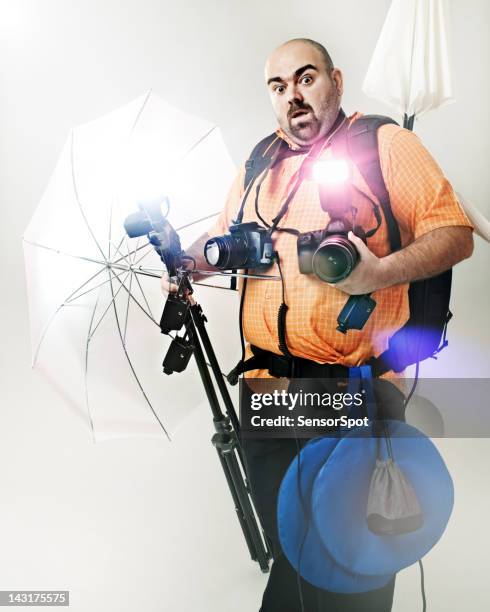 der fotograf - funny photographer studio stock-fotos und bilder