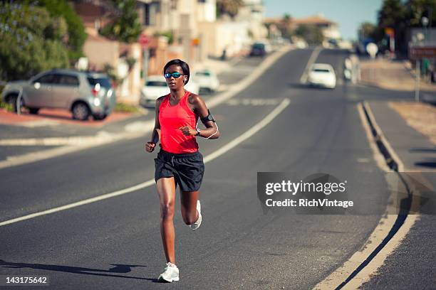 just run - running marathon stock pictures, royalty-free photos & images