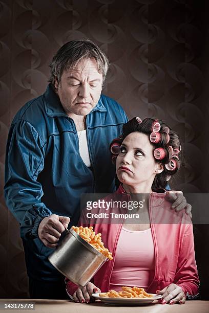 marriage failure _ husband with frustrated wife. - all you can eat stock pictures, royalty-free photos & images
