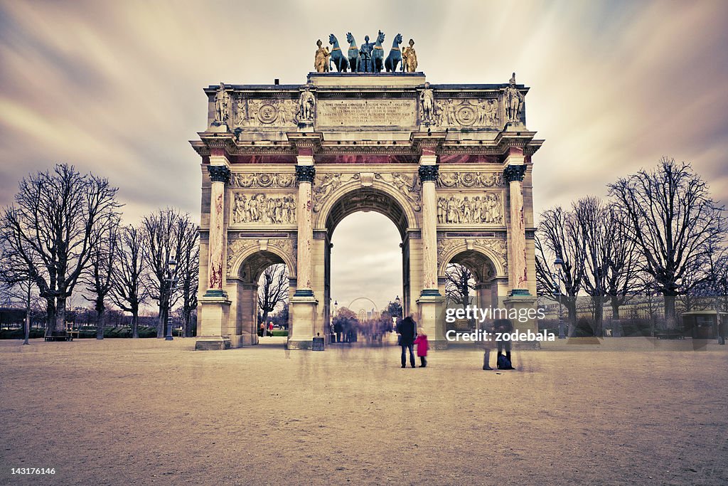 Arc de Triomphe du Carrousel, Paris Landmark