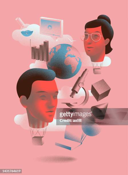 education people objects - education stock illustrations
