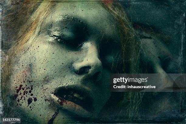 dead girls - silicon sculpture - dead body stock pictures, royalty-free photos & images