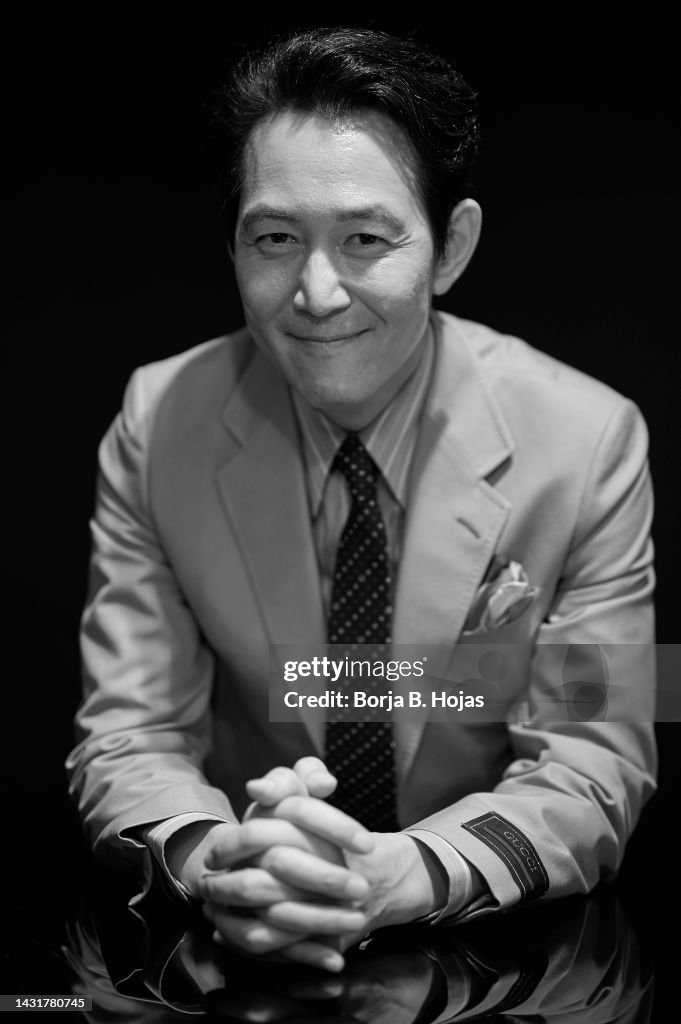 South Korean actor Lee Jungjae posing for portrait session during South Korean actor Lee Jungjae posing for portrait session during