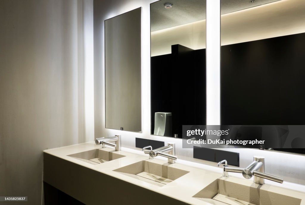 Public Restroom in Office building