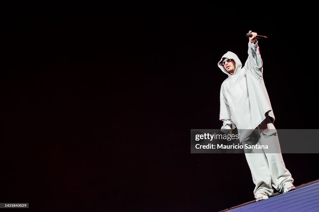 J Balvin Concert In Sao Paulo