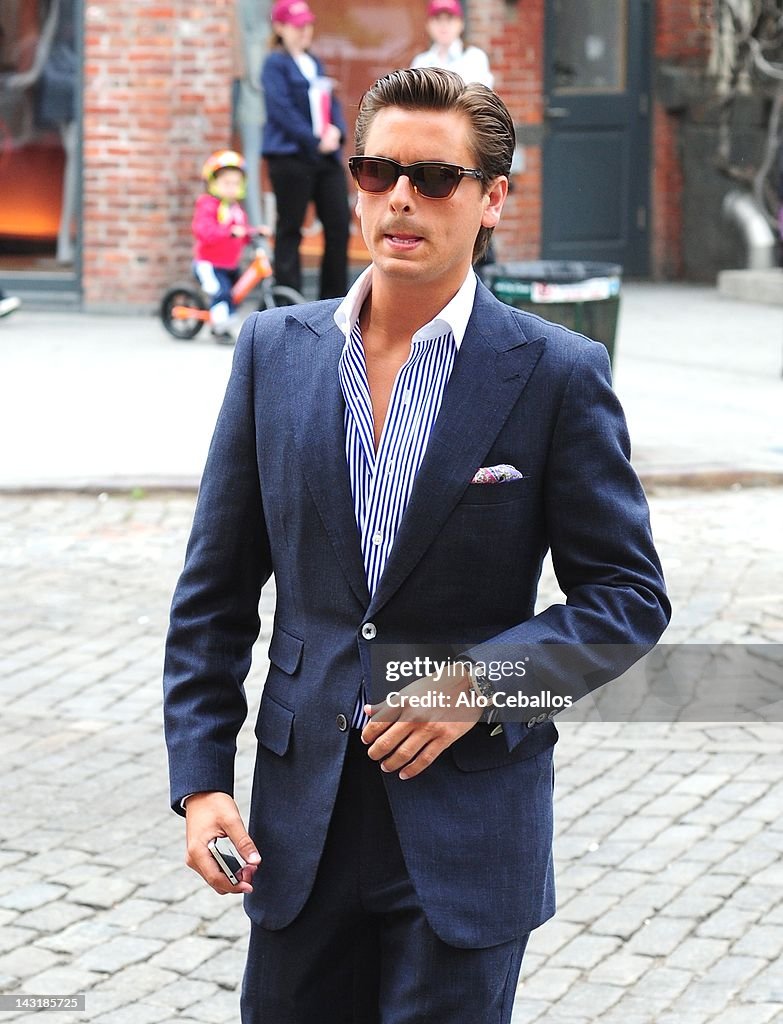 Celebrity Sightings In New York City - April 20, 2012