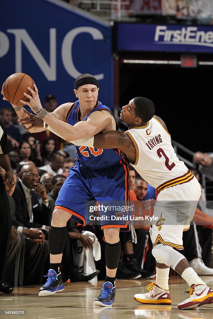 New York Knicks v Cleveland Cavaliers