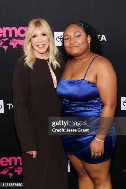 Debbie Levin and Genesis Butler attends the 32nd Annual EMA Awards Gala honoring Billie Eilish, Maggie Baird And Nikki Reed presented by Toyota on...