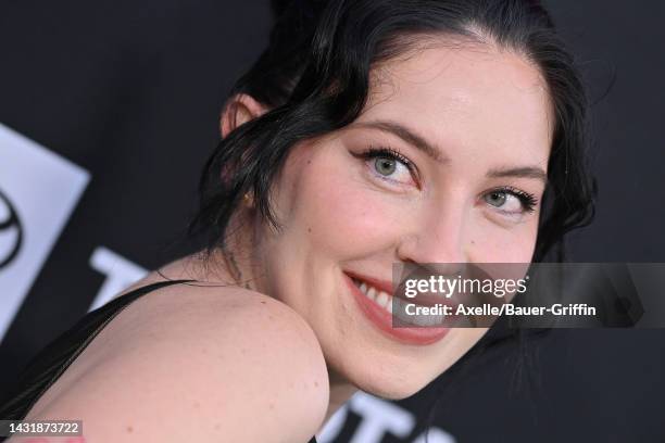 Bishop Briggs attends the Environmental Media Association Awards Gala on October 08, 2022 in Los Angeles, California.