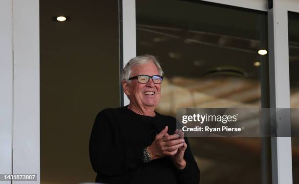 American businessman, Bill Foley looks on prior to the Premier League match between AFC Bournemouth and Leicester City at Vitality Stadium on October...