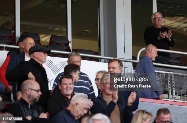 American businessman, Bill Foley looks on prior to the Premier League match between AFC Bournemouth and Leicester City at Vitality Stadium on October...