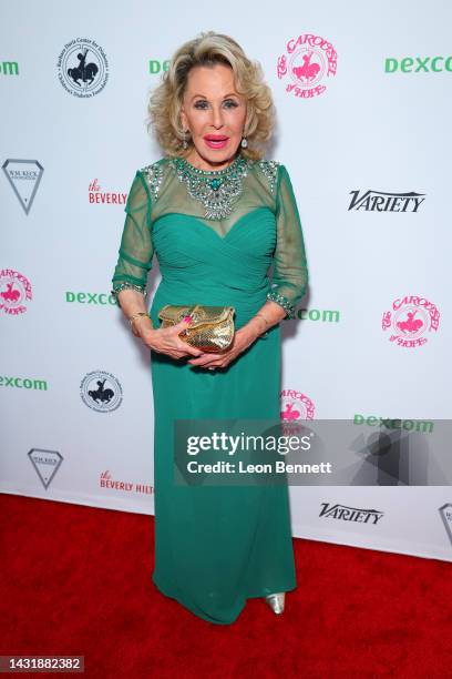 Nikki Haskell attends the 36th Carousel of Hope Ball Honoring Diane Keaton at The Beverly Hilton on October 08, 2022 in Beverly Hills, California.