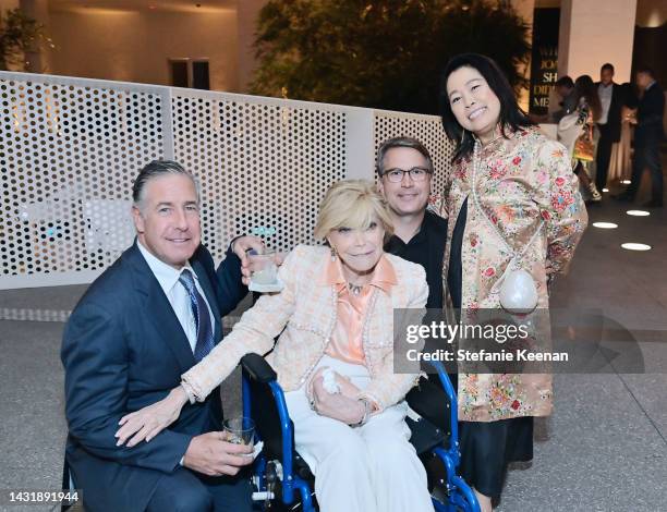 Bradley Reifler, Lisette Ackerberg , Matt Scheele, and Tracy Lew attend Hammer Museum's 18th Annual Gala in the Garden on October 08, 2022 in Los...