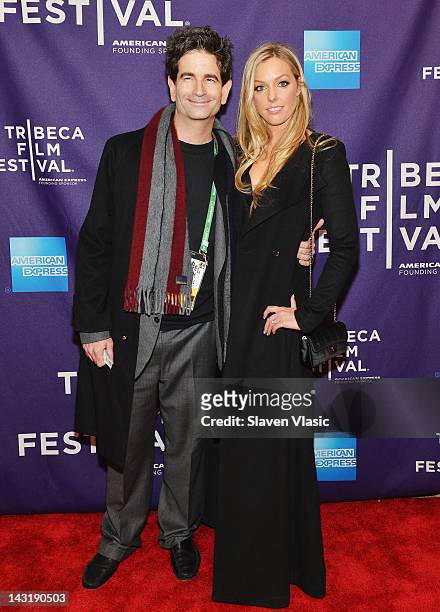 Director Charlie Matthau and actress Ashley L. Anderson attend the "Supporting Characters" Premiere during the 2012 Tribeca Film Festival at the AMC...