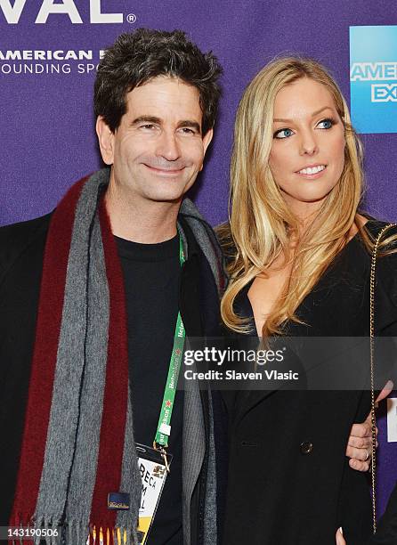 Director Charlie Matthau and actress Ashley L. Anderson attend the "Supporting Characters" Premiere during the 2012 Tribeca Film Festival at the AMC...