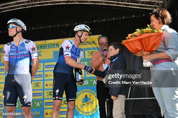 Iljo Keisse of Belgium and Team Quick-Step - Alpha Vinyl at his farewell as a professional cyclist prior to the 11th Memorial Rik Van Steenbergen /...