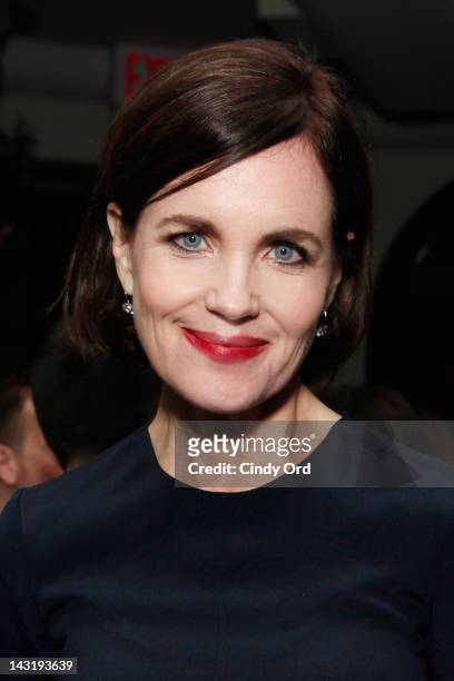 Actress Elizabeth McGovern attends the Tribeca Film Festival After-Party 2012 For Cheerful Weather At ROC on April 20, 2012 in New York City.