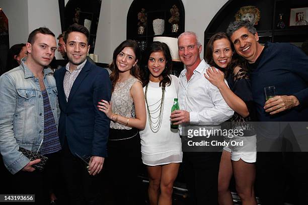 Guests attend the Tribeca Film Festival After-Party 2012 For Cheerful Weather At ROC on April 20, 2012 in New York City.