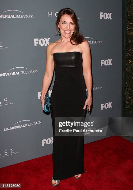 Actress Jennifer Crystal Foley attends Fox's "House" series finale wrap party at Cicada on April 20, 2012 in Los Angeles, California.