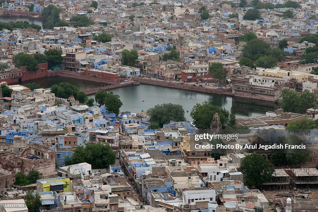 Purple Jodhpur seen from Mehrangarh Fort