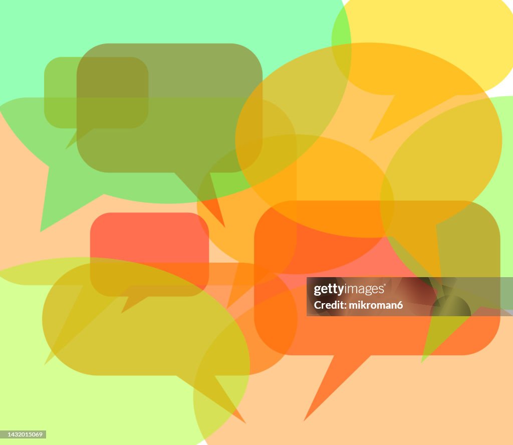 Speech bubbles backgounds