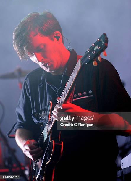 Hunter Brown of Sound Tribe Sector 9 performs at The Fox Theatre on April 20, 2012 in Oakland, California.