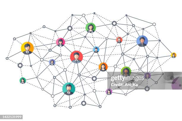 Abstract Network High-Res Vector Graphic - Getty Images