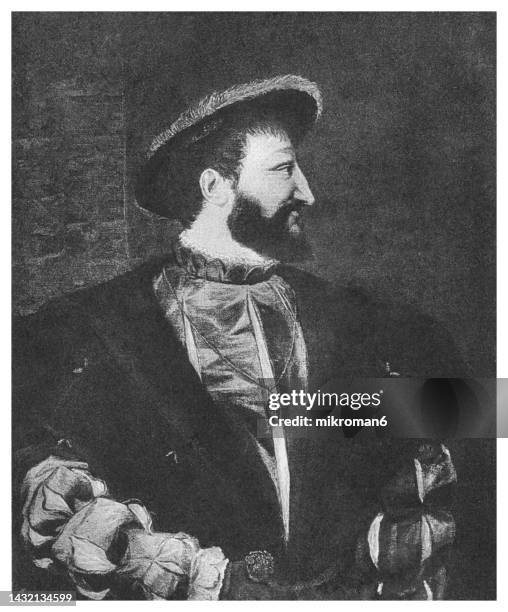 portrait of francis i of france, king of france - king stock pictures, royalty-free photos & images