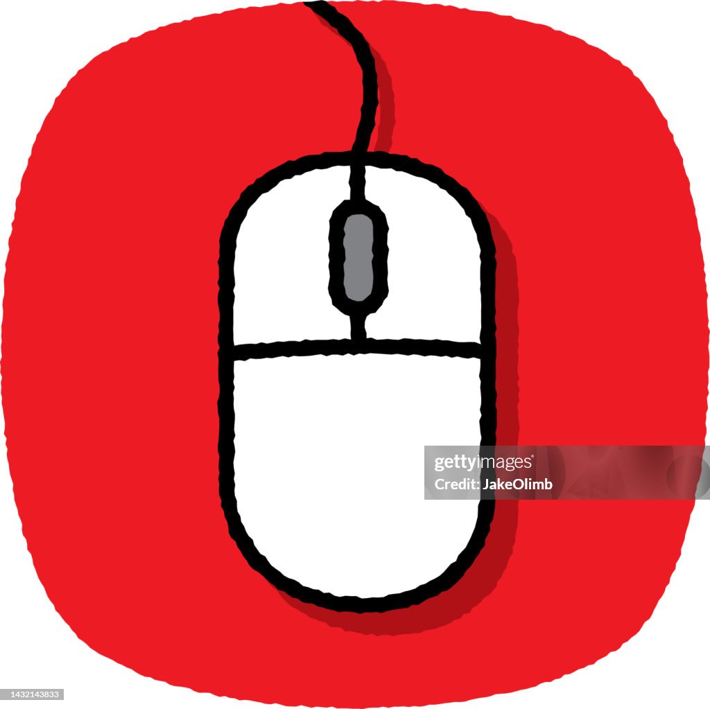 Computer Mouse Doodle 6 High-Res Vector Graphic - Getty Images