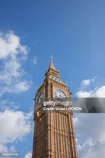 Tour de l'horloge Big Ben le 15 septembre 2022 à Londres.