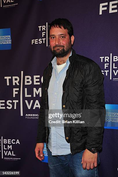 Producer of CatCam Charles Miller attends Shorts Program: Help Wanted during the 2012 Tribeca Film Festival at the AMC Loews Village 7 on April 21,...