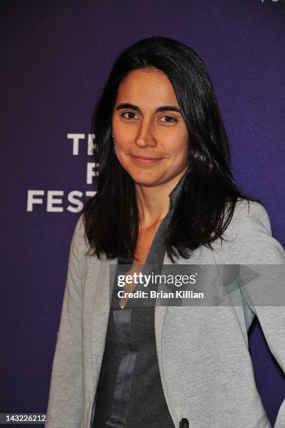 Director of the short My Neighborhood, Julia Bacha, attends Shorts Program: Help Wanted during the 2012 Tribeca Film Festival at the AMC Loews...