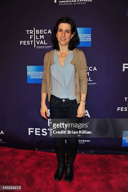Executive producer of the short My Neighborhood, Ronit Avni, attends Shorts Program: Help Wanted during the 2012 Tribeca Film Festival at the AMC...