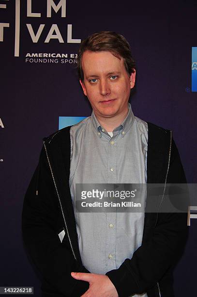 Director of the short CatCam, Seth Keal, attends Shorts Program: Help Wanted during the 2012 Tribeca Film Festival at the AMC Loews Village 7 on...