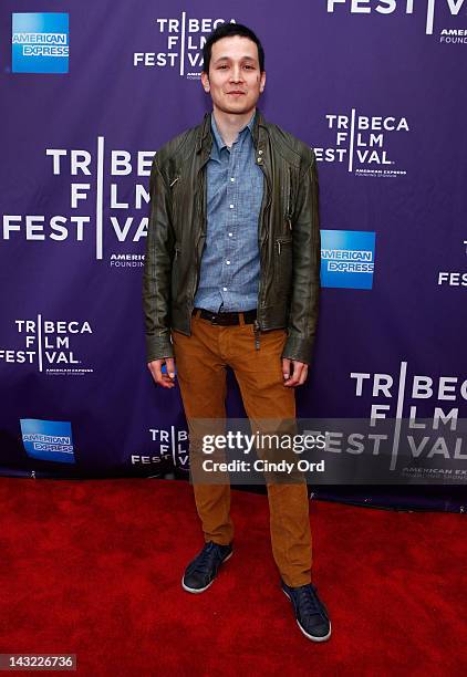 Director Nadav Kurtz of the film 'Paraiso' attends "Help Wanted" Shorts Program during the 2012 Tribeca Film Festival at the AMC Lowes Village on...